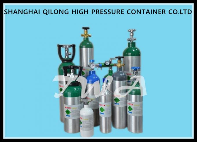 4L άνευ ραφής πίεση δοκιμής κυλίνδρων αερίου αργιλίου ιατρική 30/31Mpa