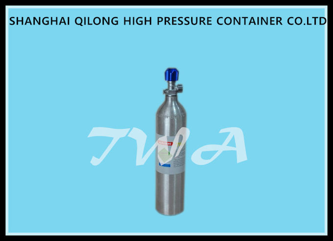 0.7L DOT υψηλής πίεσης αλουμινίου κύλινδρος ασφαλείας αερίου κύλινδρο αερίου για χρήση CO2 ρόφημα