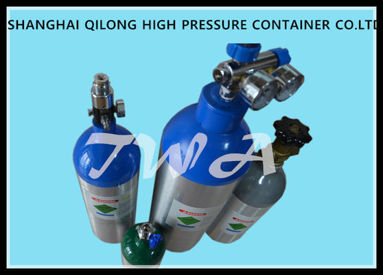 Κίνα Κύλινδρος αερίου υψηλού αργιλίου 0.22L-50L για τα βιομηχανικά αέρια ή τα αέρια ειδικότητας προμηθευτής