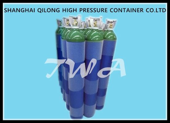 Κίνα 50L βιομηχανικός κύλινδρος συγκόλλησης οξυγόνου, φρέσκος κρατώντας κύλινδρος αερίου Ν2 TWA 63kg προμηθευτής